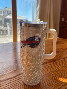 Bedazzled Buffalo Bills Tumbler